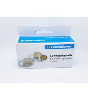 CAPSULES POUR PIÈCE DE 39 MM