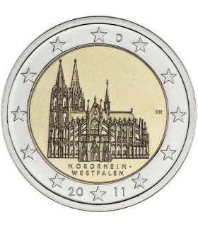 2 Euro ALLEMAGNE 2011 Nord Westphalie