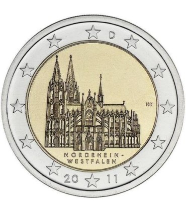 2 Euro ALLEMAGNE 2011 Nord Westphalie