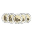 5 x 2 Euro Allemagne 2011 atelier ADFGJ