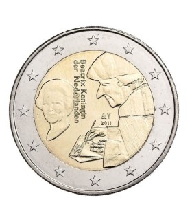 2 Euro Pays bas 2011 Erasmus