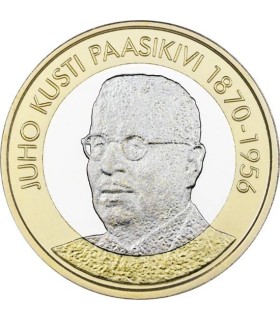 5 Euro Finlande 2017 Juho Kusti Paasikivi