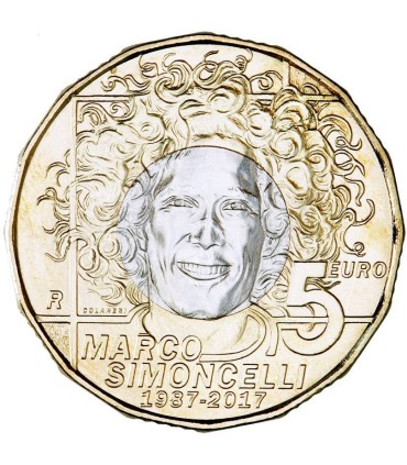 5 Euro Saint Marin 2017 Marco Simoncelli