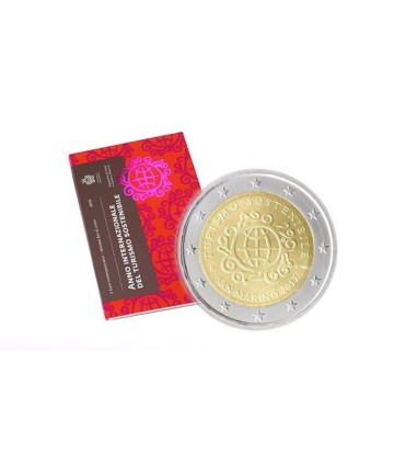 2 Euro Saint Marin 2017 Tourisme Durable