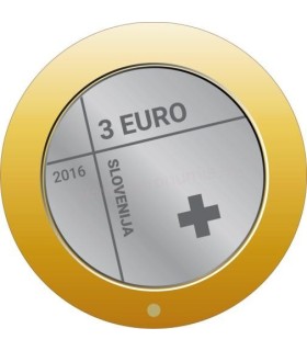 3 euro Slovénie 2016