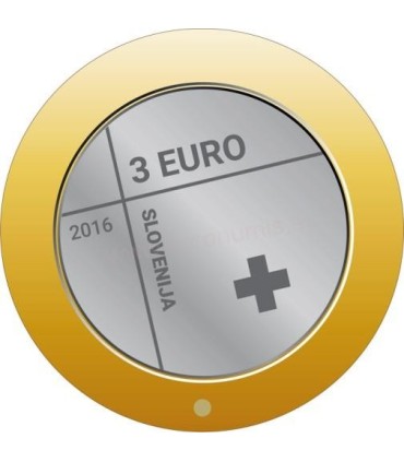 3 euro Slovénie 2016