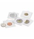 Etuis carton MATRIX, blanc autocollants x25