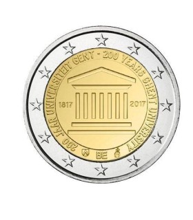 2 Euro Belgique 2017 Université de Gand