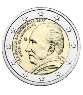 2 Euro Grèce 2017 Nikos Kazantzakis