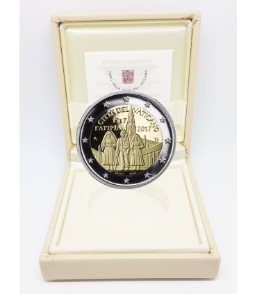 2 Euro BE Vatican 2017 100e Anniversaire des apparitions de Fatima