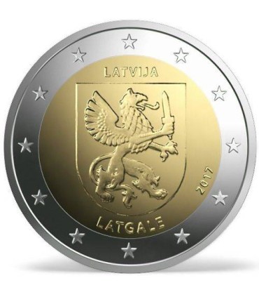 2 Euro Lettonie 2017 Les Armoiries de Latgale