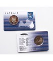 Coincard 2 Euro Lettonie 2017 Les Armoiries de Latgale