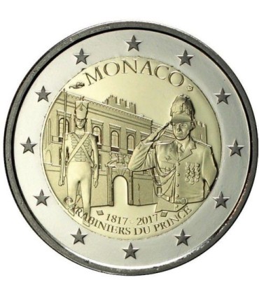 2 Euro Monaco 2017 Carabiniers