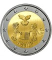 2 Euro Malte 2017 La paix