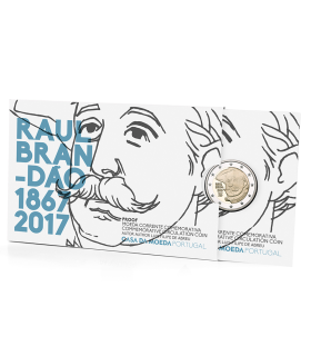 Coincard BE 2 Euro Portugal 2017 Raul Brandao