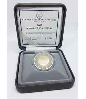 2 Euro BE Chypre 2017 Paphos