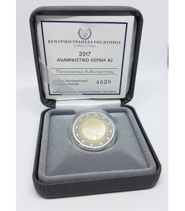 2 Euro BE Chypre 2017 Paphos
