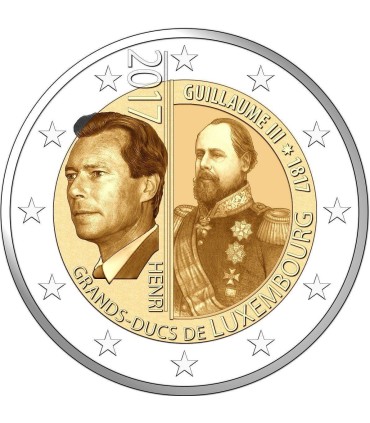 2 Euro Luxembourg 2017 Grand Duc Guillaume III