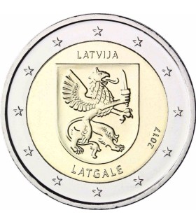 2 Euro Lettonie 2017 Les Armoiries de Latgale