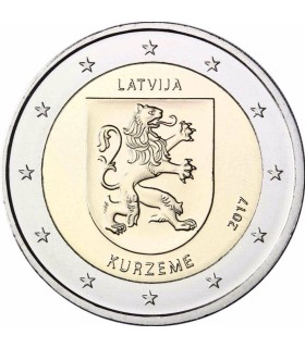 2 Euro Lettonie 2017 Les Armoiries de Kurzeme