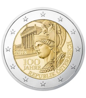 2 Euro Autriche 2018