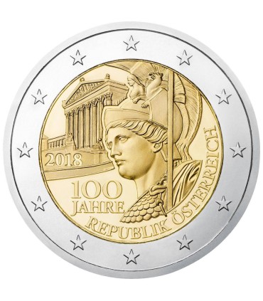 2 Euro Autriche 2018