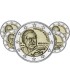 5 x 2 euro Allemagne 2018 100 e anniversaire de la naissance d'Helmut Schmidt