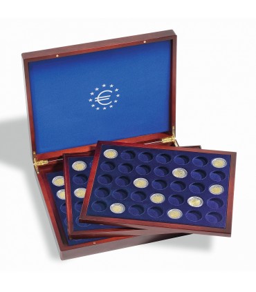 Coffret Leuchtturm Voltera trio acajou