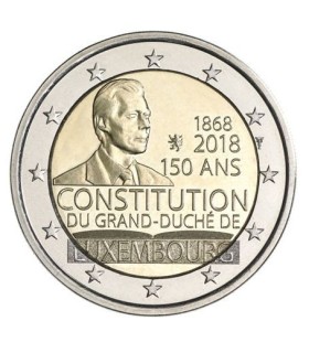2 Euro Luxembourg 2018 Constitution du Grand-Duché de Luxembourg