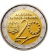2 euro Andorre 2014 - 2 € commémorative Andorre 2014 en Coincard officielle  Brillant universel sur le thème du  20ème Anniversa