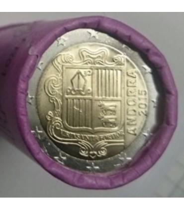 2 Euros Andorre courante 2015 - Pièce de 2 Euros Andorre courante 2015 -  Le Comptoir de l'Euro   2 Euros Courante Andorre 2015 