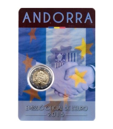 2 Euro Andorre 2015 Accord Douanier -  
Tirage: 85 000 exemplaires
 
Livraison prévue entre le 20 et 26 juillet - 2 Euro Ando