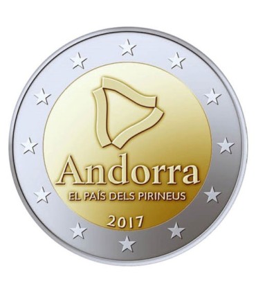 Pack 2 x 2 Euro andorre 2017
