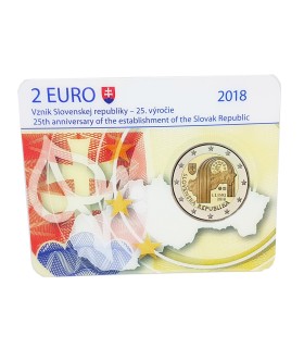 Coincard 2 Euro Slovaquie 2018 BU - République de Slovaquie