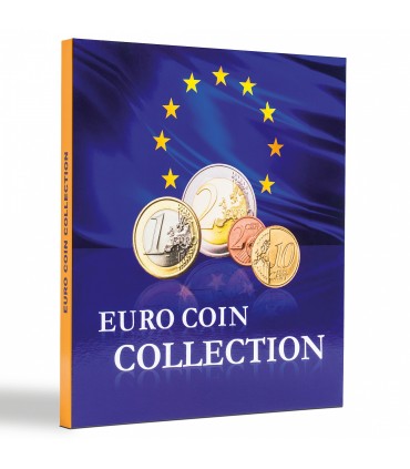 ALBUM PRESSO COLLECTION EURO COIN, POUR 26 SÉRIES D’EUROS COMPLÉTES