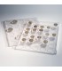 FEUILLES EN PLASTIQUE ENCAP POUR 48 CAPSULES AV.UN DIAMÈTRE DE L'INTERIEUR DE 23,5 À 26MM