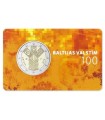 Coincard 2 Euro Estonie 2018 - 100 ans des Etats Baltes