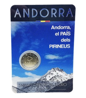 2 Euro Andorre 2017 Pays des Pyrénées