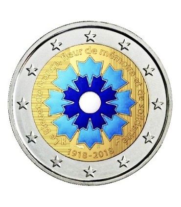 Coincard 2 Euro France 2018 Bleuet
