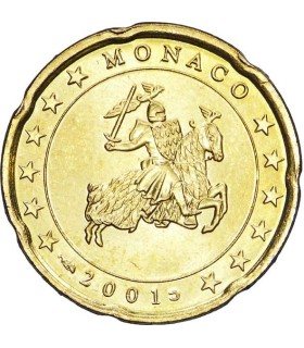 20 cent Monaco 2001