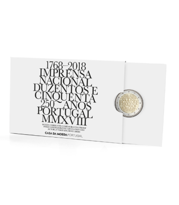 2 Euro Portugal 2018 Belle Epreuve Imprimerie nationale