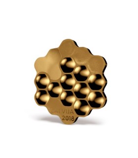 5 Euro Lettonie 2018 - Miel