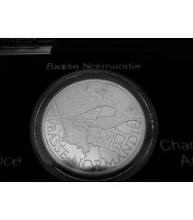 10 Euro BASSE NORMANDIE - caractéristiques
 
Diamètre: 29,00 mm
Poids: 10,00 g
Métal: Argent 925/1000
Faciale: 10 €
Qualité: UNC