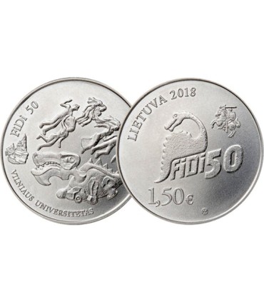1,5 Euro Lituanie 2018 - Université de Vilnius
