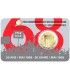 Coincard Francaise 2 Euro Belgique 2018 50e anniversaire de mai 1968