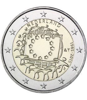 2 Euro Pays Bas 2015 Drapeau - 
	 

	2 Euro Pays Bas-Drapeau

	 

	Description:

	 

	Afin de célébrer le 30e anniversaire du dr