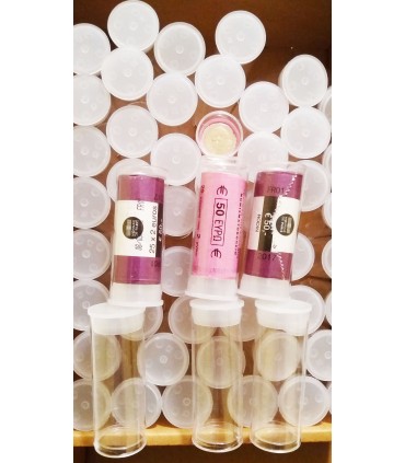 Tube de protection pour rouleau de Pièces de 2 Euro