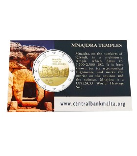 2 Euro Malte 2018 Mnajdra