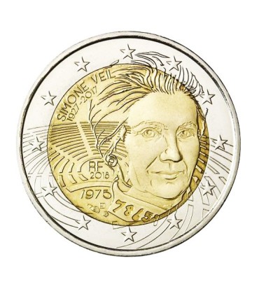 2 Euro France 2018 Simone Veil