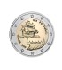 2 Euros Portugal 2015 - Echange avec le Timor - Cette deuxième pièce commémorative de l'année 2015  représente un navire du XVIe